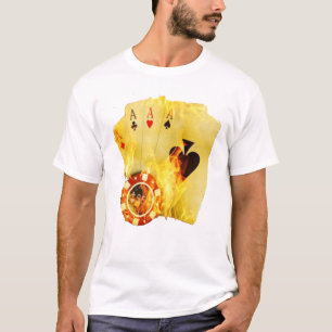 Poker op vuur T-shirt