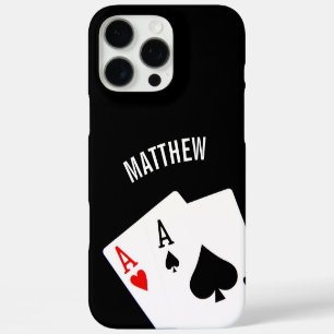 Poker paar Azen iPhone 16 Pro Max Hoesje