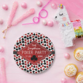  poker Party Casino Papieren Bordje (Feest)