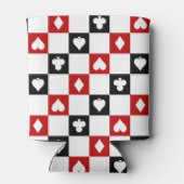 Poker party suit koelbox blikjeskoeler (Achterkant)