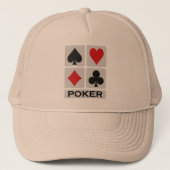 Poker pet - kies kleur (Voorkant)