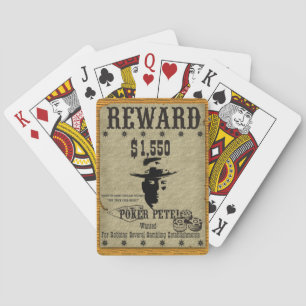 Poker Pete Reward Poster Speelkaarten