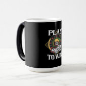 Poker Play to Win Magische Mok (Voorkant links)