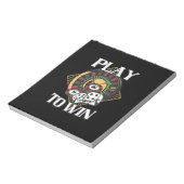 Poker Play to Win Notitieblok (Linkerzijde)