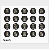 Poker Play to Win Ronde Sticker (Vel)