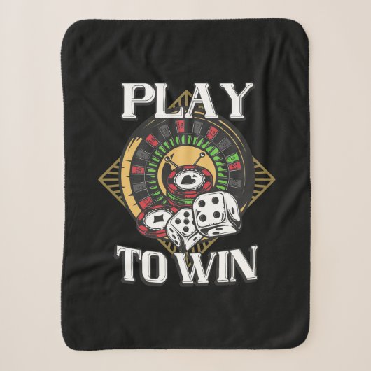 Poker Play to Win Sherpa Deken (Voorkant)