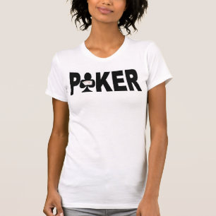 POKER Player-draagtas voor dames T-shirt