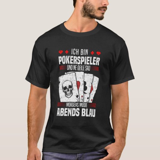 Poker Player I'm A Poker Player Cool Poker Game T-shirt (Voorkant)
