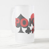 Poker Player mok (Voorkant links)