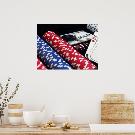 Poker Poster (Keuken)