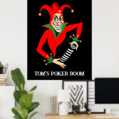 Poker Poster -  - Poker Joker (Thuiskantoor)