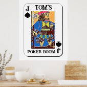 Poker Poster -  - Schoppenboer (Keuken)