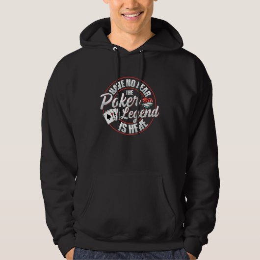 Poker Pot Gambling Quote for a Poker expert  1 Hoodie (Voorkant)