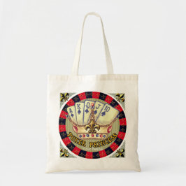 Poker Princess canvas tas