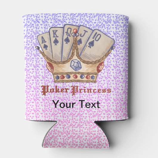 Poker Princess Koelbox Blikjeskoeler (Achterkant)