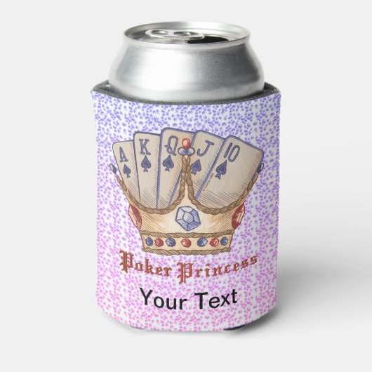 Poker Princess Koelbox Blikjeskoeler (Blikje Achterkant)