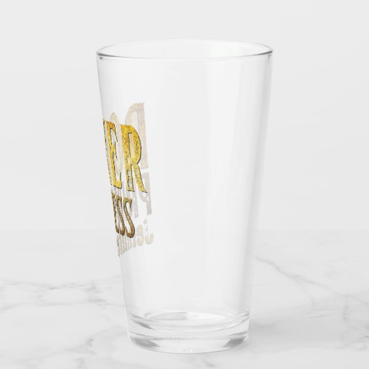 Poker prinses goud grappig gepersonaliseerd glas (Links)