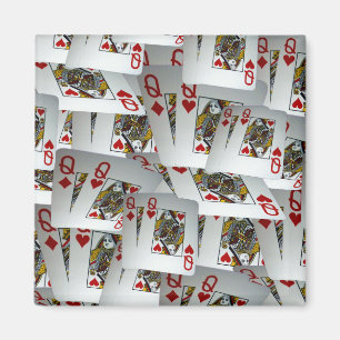 Poker Queens Design spelen, Magneet
