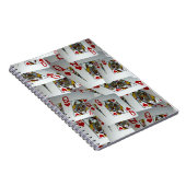 Poker Queens Design spelen, Notitieboek (Rechterzijde)