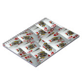 Poker Queens Design spelen, Notitieboek (Linkerzijde)