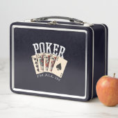 Poker Quote voor gambler (In situ)