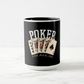 Poker Quote voor gamer Mok (Midden)