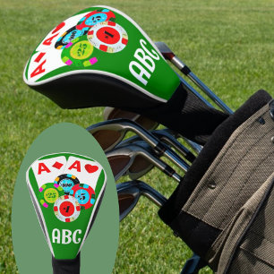 Poker Red Aces driver Hoesje -  Golfheadcover