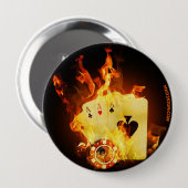 Poker Ronde Button 4,0 Cm (Voorkant /achterkant)