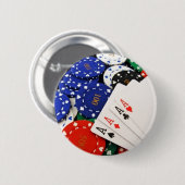 Poker Ronde Button 5,7 Cm (Voorkant /achterkant)