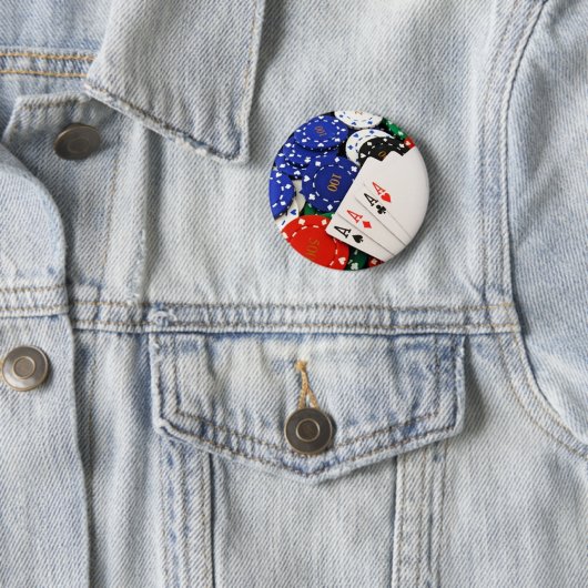 Poker Ronde Button 5,7 Cm (In situ)