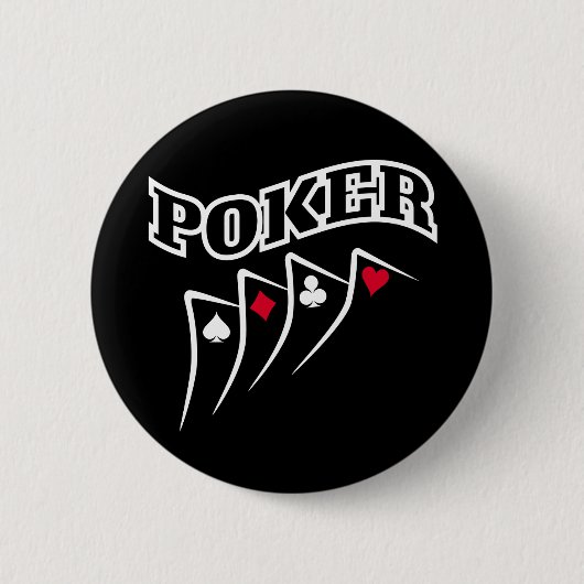 Poker Ronde Button 5,7 Cm (Voorkant)