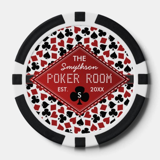  Poker Room Casino Pokerchips (Voorkant)