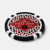  Poker Room Casino Pokerchips (Enkel)