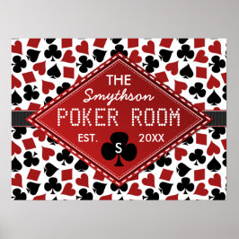  Poker Room Casino Poster
