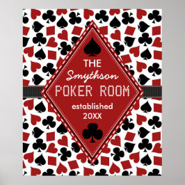  Poker Room Casino Poster
