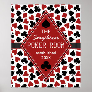  Poker Room Casino Poster