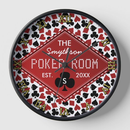Poker Room Casino  Text Name Suits (Voorkant)
