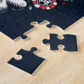 Poker Schedel Legpuzzel (Zijkant)