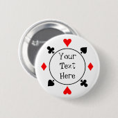 Poker Seeds Button (Voorkant /achterkant)