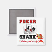 Poker Shark magnet (Voorkant / Achterkant)