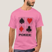 Poker shirt - kies stijl & kleur (Voorkant)