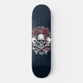 Poker Skull Persoonlijk Skateboard (Voorkant)