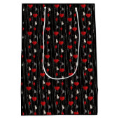 Poker speelkaartsymbolen. medium cadeauzakje (Achterkant)