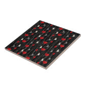 Poker speelkaartsymbolen. tegeltje (Zijkant)