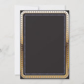 Poker Spelen Kaart Casino Verjaardagsuitnodiging (Achterkant)