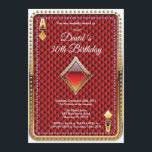 Poker Spelen Kaart Casino Verjaardagsuitnodiging<br><div class="desc">Poker Spelen Kaart Casino Gold verjaardagsuitnodiging. Casino thema gouden glitter uitnodiging,  Red Diamonds Poker. 18e 20e 21e 30e 40e 50e 60e 70e 80e 90e 100e,  elke leeftijd. Voor verdere aanpassing klikt u op de knop "Aanpassen" en gebruikt u onze ontwerptool om deze sjabloon te wijzigen.</div>