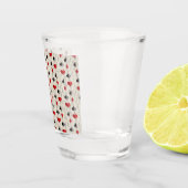 Poker spelen Kaart Symbolen Shot Glas (Rechts)
