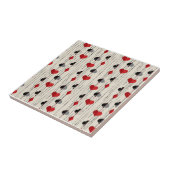 Poker spelen Kaart Symbolen Tegeltje (Zijkant)