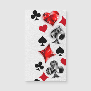 Poker Speler Gambler Spelen Kaart Suits Las Vegas