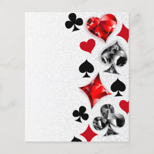 Poker Speler Gambler Spelen Kaart Suits Las Vegas